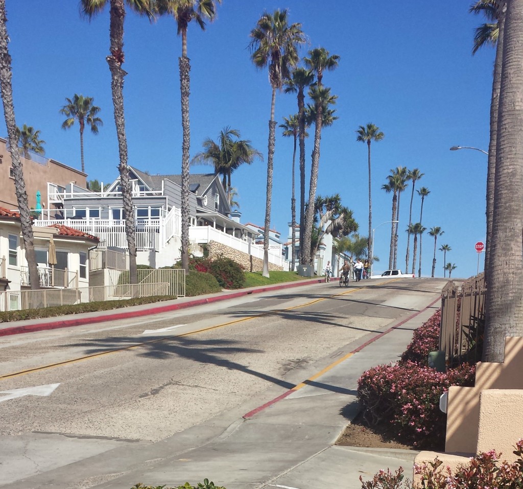 RAAM Mile 0. Surfrider Way and The Strand, Oceanside, CA.  